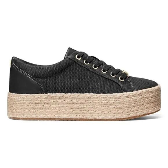 MICHAEL Michael Kors Libby Canvas Espadrille Platform Sneakers in the Size 9.5M - Picture 4 of 6